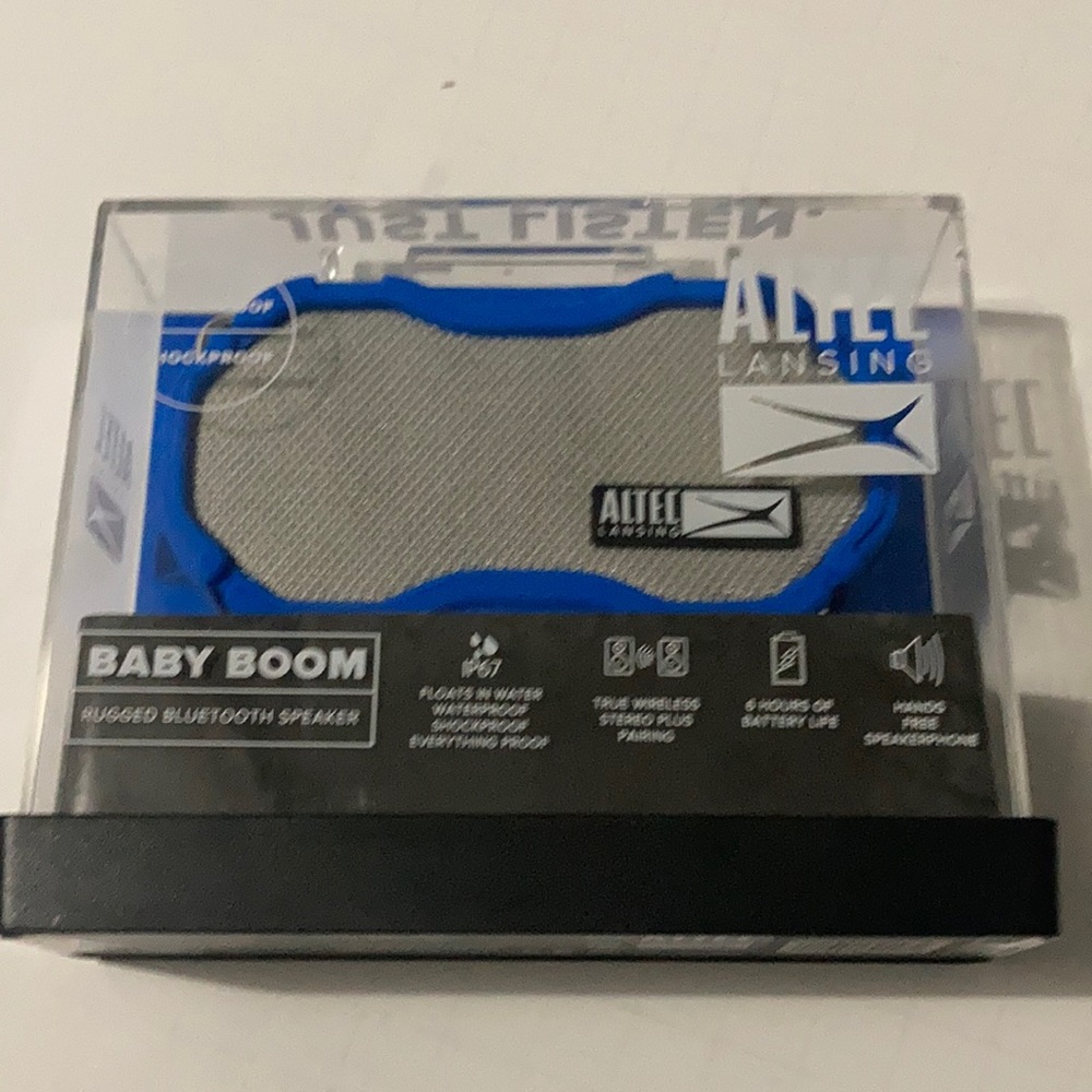 Baby boom rugged Bluetooth speaker